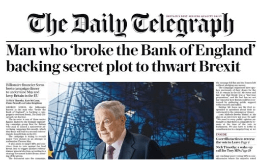 جورج سوروس و بانک انگلستان