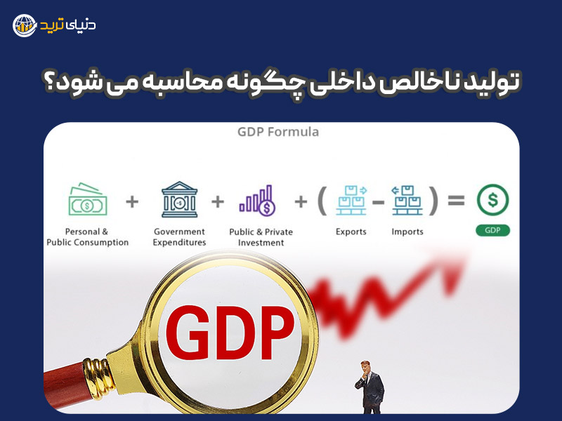 نحوه محاسبه GDP به چه صورت است؟